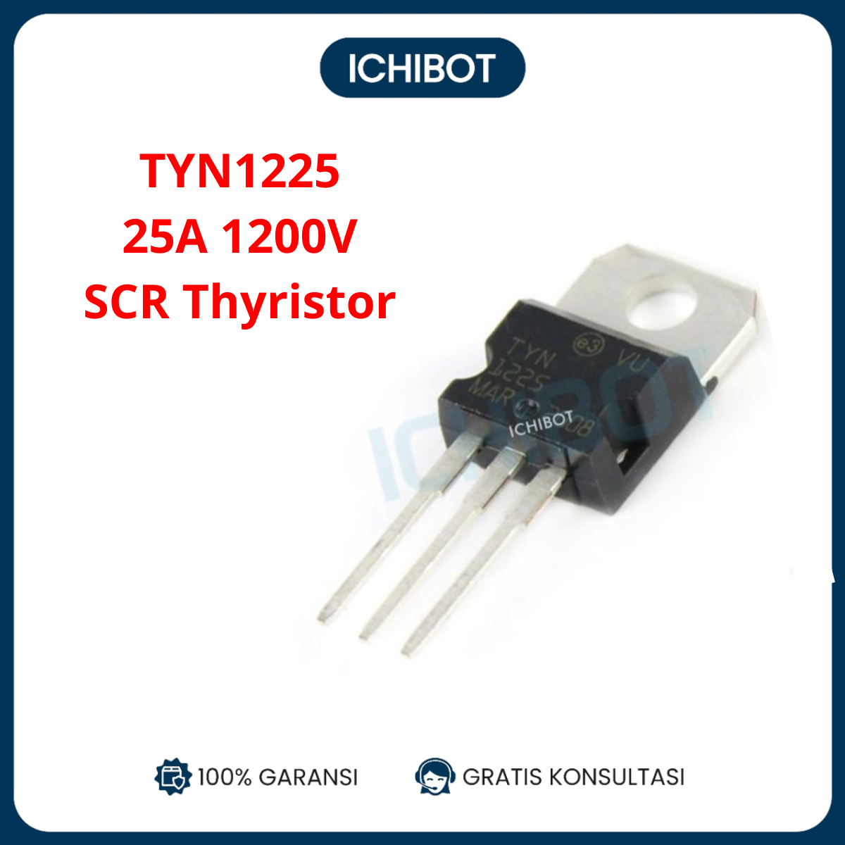 TYN1225 SCR Thyristor 25A 1200V TO-220 TYN 1225 Tiristor