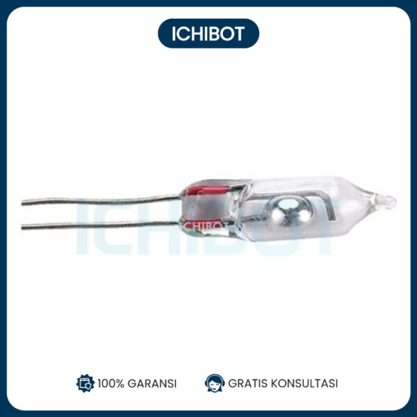 Mercury Switch Tilt Sensor 5mm Gravity F5 Saklar Kemiringan Bola