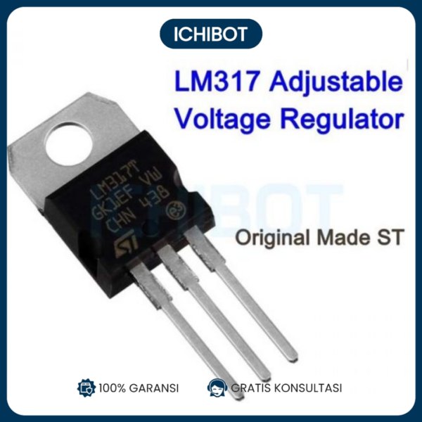 LM317 Adjustable Voltage Regulator