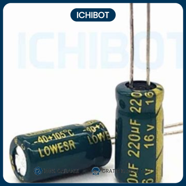 Capacitor Elco 220uF 16v