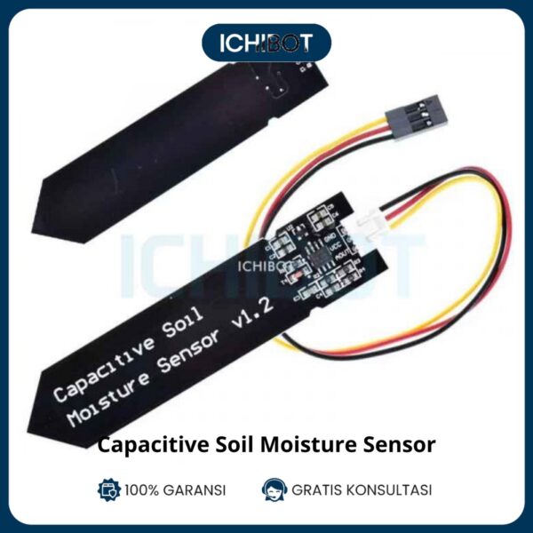 Capacitive Soil Moisture Sensor Kelembaban Tanah Corrosion Resistant
