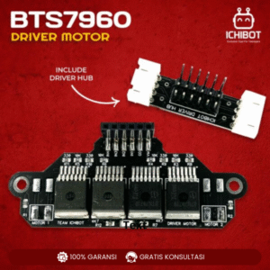 Driver Motor ICHIBOT Mosfet v4 [Dual H-bridge BTS7960] - SOCKET