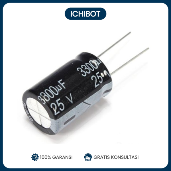 (10pcs) Elco 330uF 25V Capacitor Kapasitor Elko
