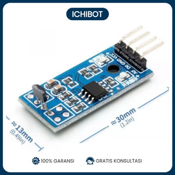 Hall Sensor 3144E Sensor Kecepatan Motor DC