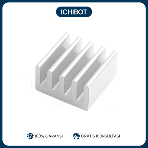 11x11x5 Heatsink Pendingin Aluminum Heat Panas Block 11mm 5mm