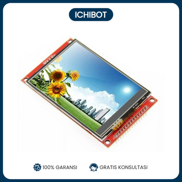 2.8 inch SPI LCD screen module 240*320 TFT with touch ILI9341 occupies at least 4 IO