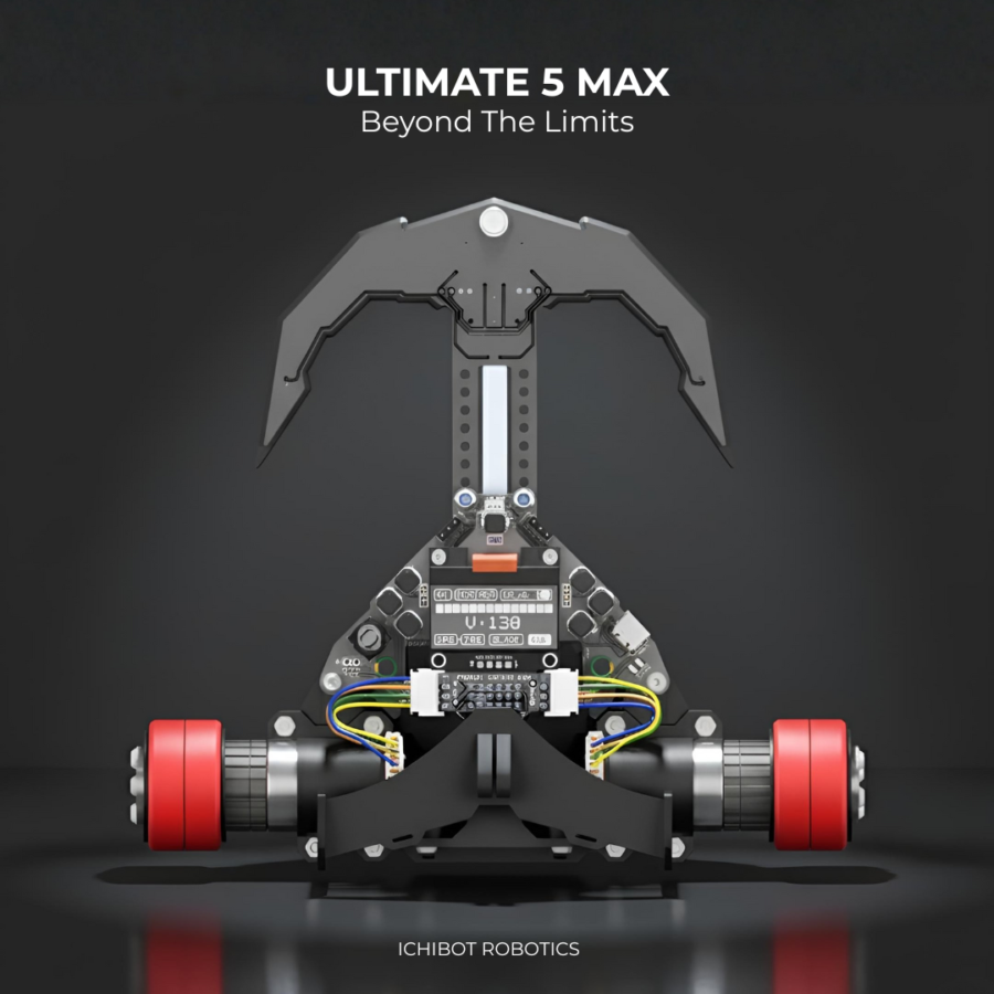 Robot Line Follower ICHIBOT ULTIMATE 5 Max support Wifi dan Bluetooth