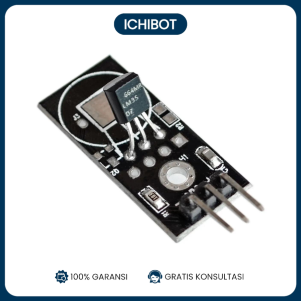 Modul Sensor Suhu LM35 Analog Temperature Pendeteksi Panas Arduino