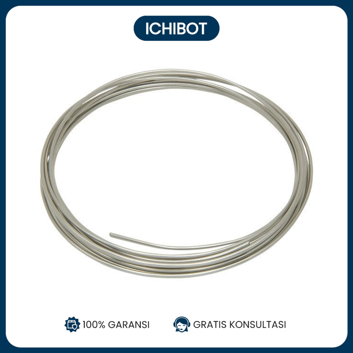 Kawat Nichrome 80 Wire 26 AWG GA 1 Meter NiCr Ni80