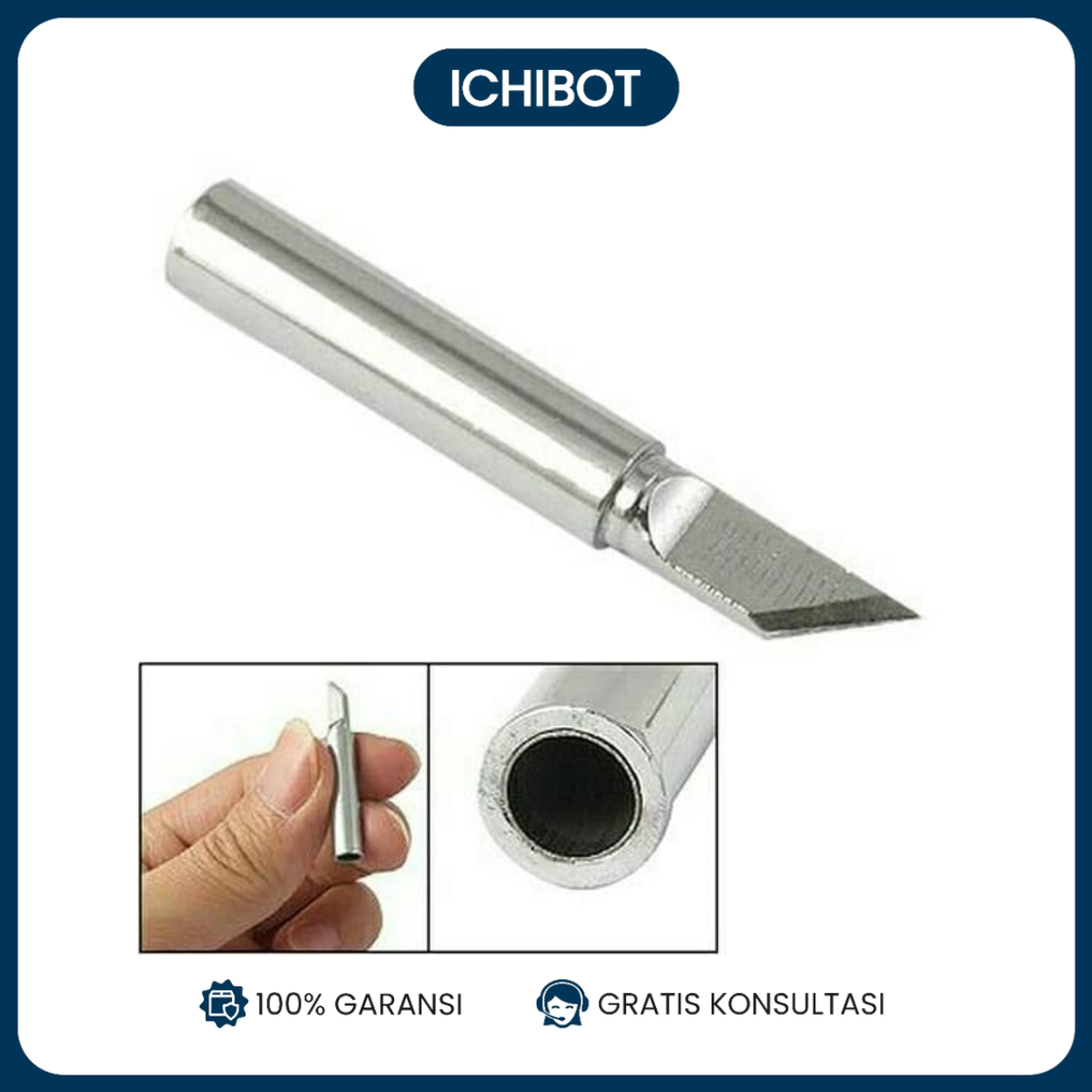 Mata Solder Pisau Station Cutter Head Pipih Gepeng 900M Soldering