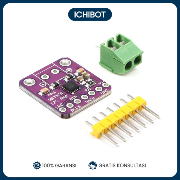 MAX98357 I2S Audio Amplifier Filterless Class D ESP32 Arduino DIY
