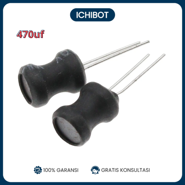 Induktor 470uH Inductor 470 uH 8*10