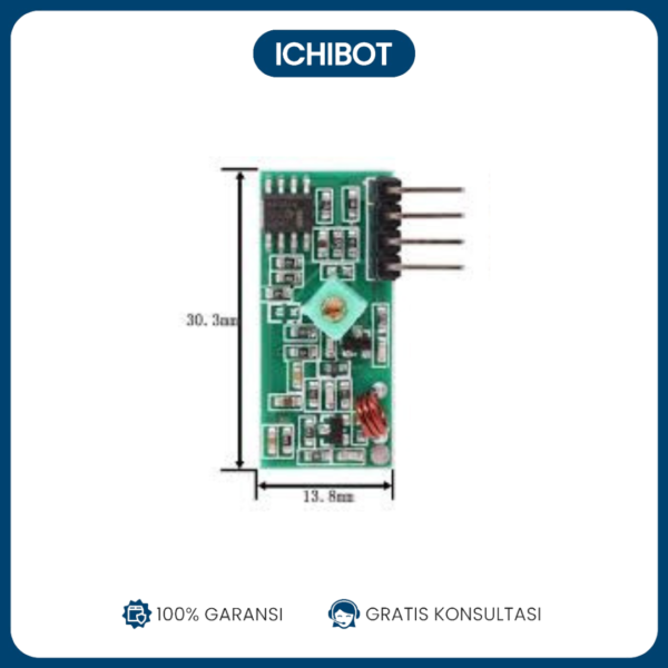 5V Super Regenerative Receiver Module / Wireless Receiver Module / Wireless Transmitter Module 315MHZ - Single Reception