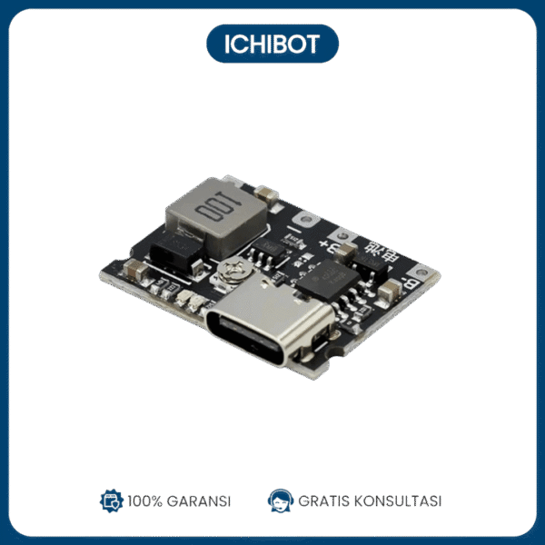 3.7V to 5V/9V Boost Converter Adjustable Module 18650 Li-ion Battery Charging & Discharging Integrated 2A with Multimeter Display
