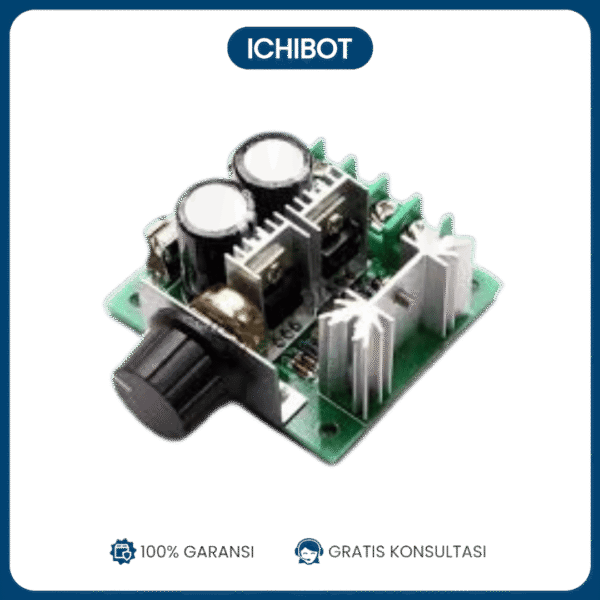 12*40V 10A PWM DC Motor Speed Controller Regulator Kecepatan Motor/Fan dengan Potensiometer