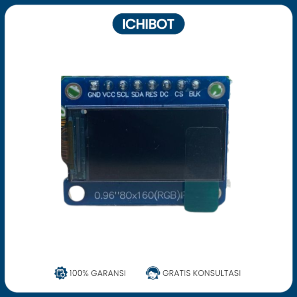0.96 Inch IPS TFT Color Display Module LCD Screen / LCD Module