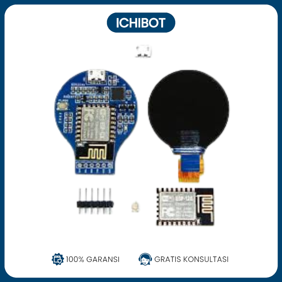 ESP8266 TFT Development Board 1.28 Inch Round TFT Color Display Module IPS HD LCD Expansion Board