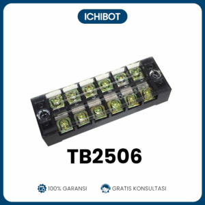 Terminal Block TB2506  Screw Type 6 Pin (2.54mm Pitch)