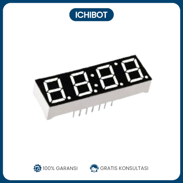 F5463AH LED 7Segment 4 Digit, 0.56 Common Anode