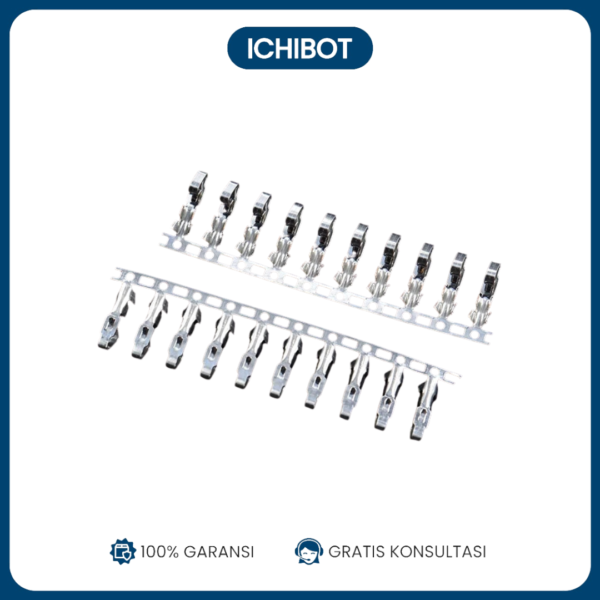 (10pcs) terminal logam untuk konektor VH series JST dengan pitch 3.96 mm