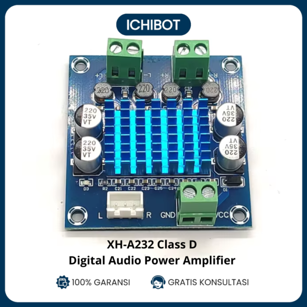 Modul Amplifier Audio Digital Kelas D XH-A232