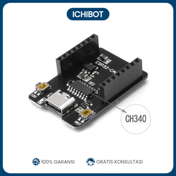 ESP32 CAM Socket Holder Downloader Modul USB type c Programmer