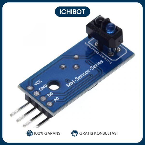 Sensor Garis TCRT5000 Infrared Line Tracking PCB Biru Arduino