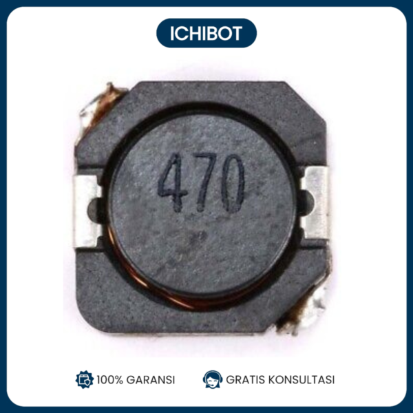 Induktor SMD SMT 47uh Power Inductor CDRH104R 470 10x10x4 CD104R