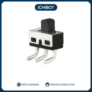 Saklar Geser Slide SS-12D10/SS-12D06 3 Kaki SPDT single row 3-pin 2-speed handle height 5mm toggle switch micro small switch Siku