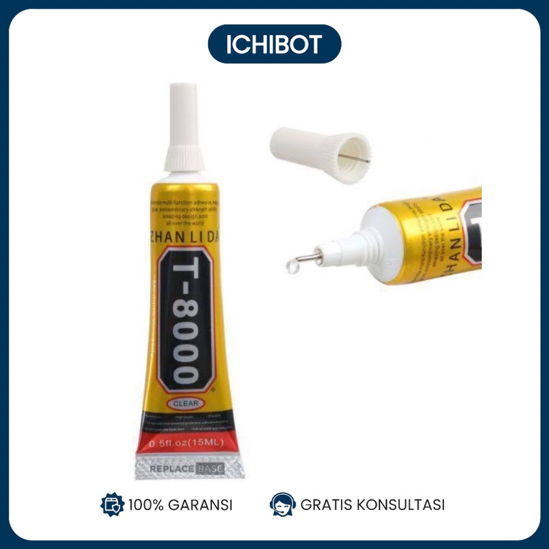 Transparent Glue T-8000 Lem LCD T8000 15mL HP Repair Perbaikan Layar Bening55