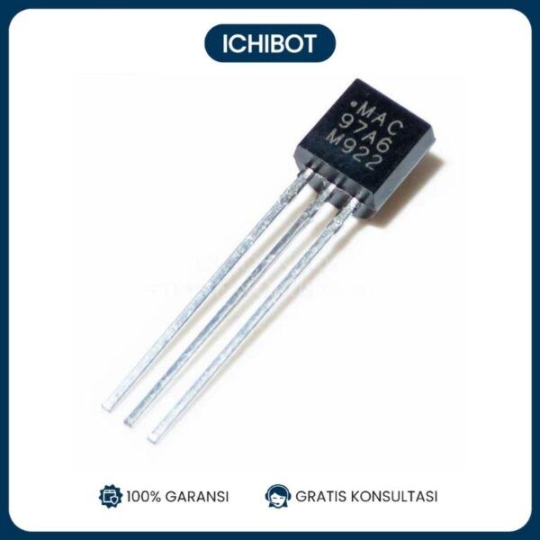 (10pcs) Triac MAC97A6 97A6 Thyristor Transistor TO- 92