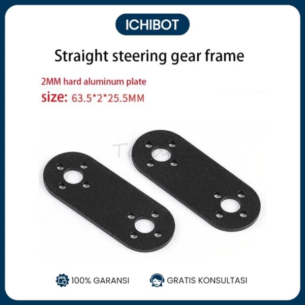 Straight Lurus Bracket MG995 MG996R Steering Gear Dual Axis MG945 MG946R