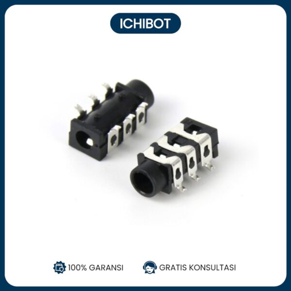 SMD 3.5mm Headphone Audio Socket PJ-313 6 PIN 6pin 6P Stereo Dual Channel Female Socket PJ 313