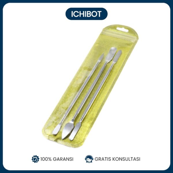 3PCS Set Double Head Disassembly Metal Crowbars Pembuka LCD HP Mobile Phone Repair Tools