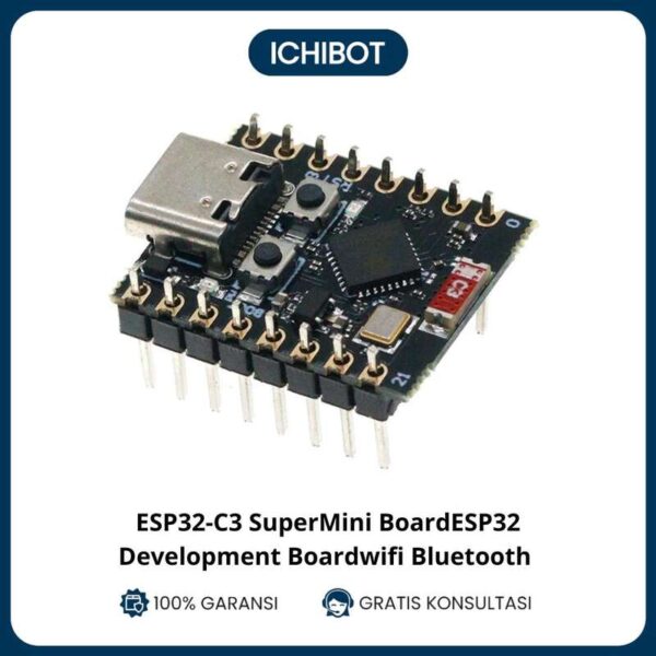 ESP32-C3 SuperMini Development Board dengan WiFi dan Bluetooth built in 4M flash memory ESP32 - Sudah Tersolder