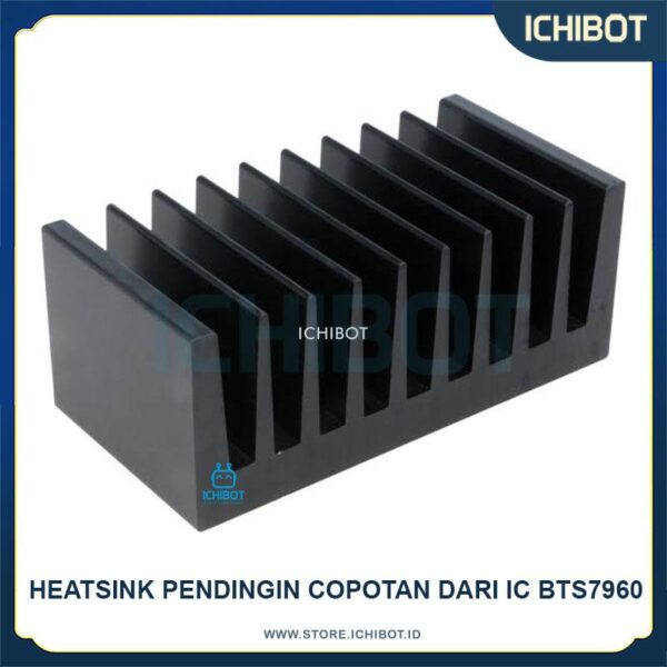 Heatsink pendingin copotan dari IC BTS7960 Audio Heat Sink