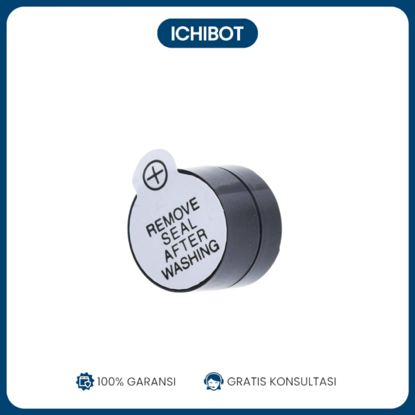 Buzzer Elektromagnetik Aktif — 12V (Komponen Elektroakustik)