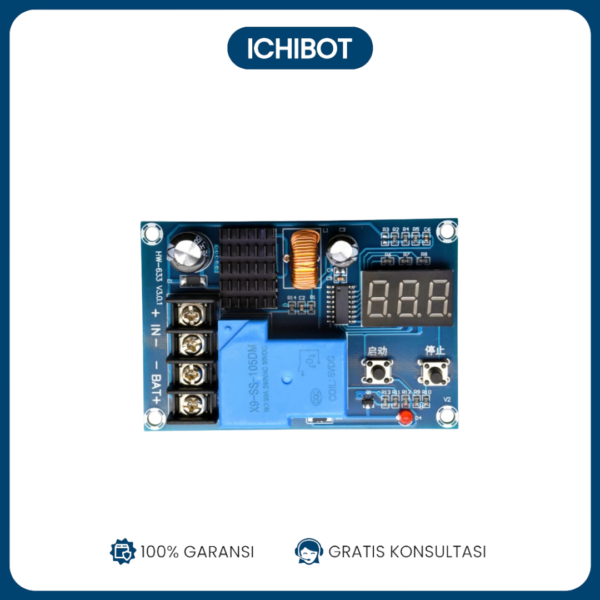 HW-633 Modul Kontrol Pengisian Baterai Lithium 6-60V Overcharge Protection