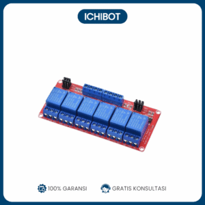 Modul Relay 6-Channel 5V — Optocoupler, Trigger High/Low