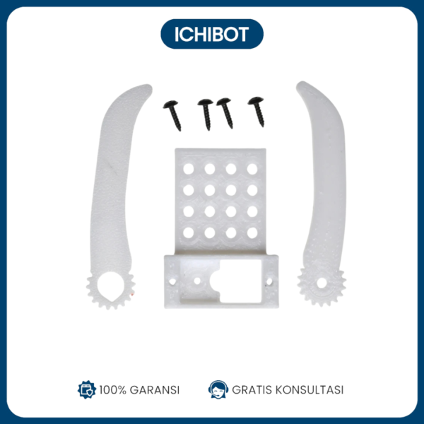 3D printed SG90 gripper Single Printed Claw untuk robotic arm, gripper, robotic hand, robotic gripper