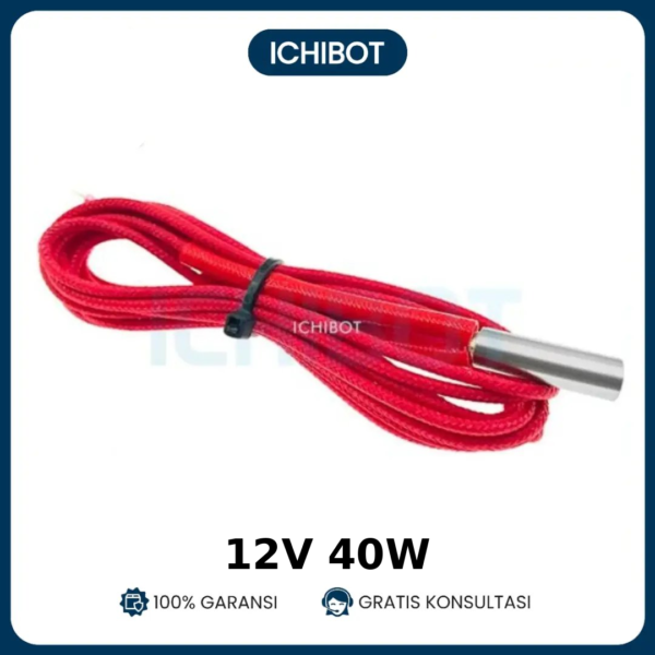 12v Heater 3D printer 6x20 6*20 heating Ceramic Catridge 40W Heating
