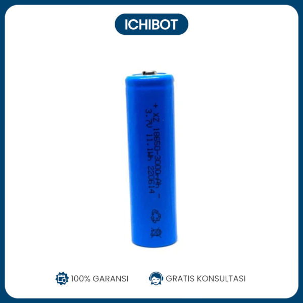 Baterai Lithium 18650 3.7V 3000mAh Isi Ulang Rechargeable Senter