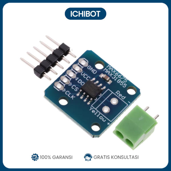 MAX31855 Thermocouple Module K-Type Sensor Suhu Tinggi SPI Arduino