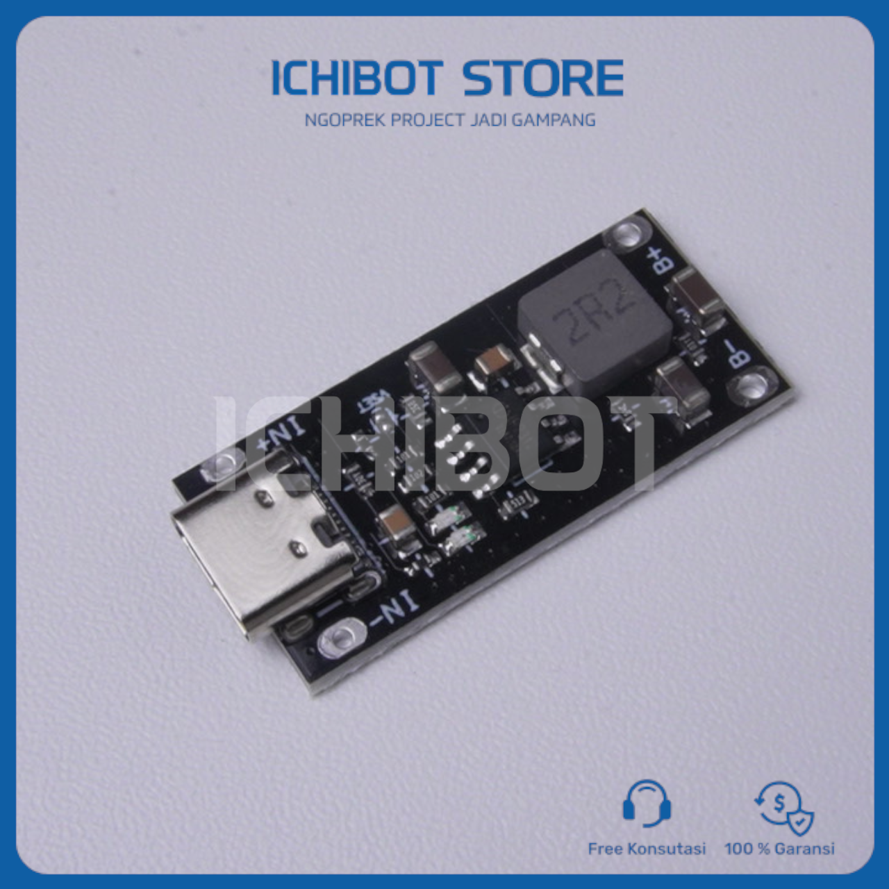 Modul Fast Charging Pengisian Cepat Baterai Li-ion IP2312 dengan Type-C 3.7V LiPo BMS 18650 TP4056 Quick Charger 3A USB-C - 4.2V - Image 5
