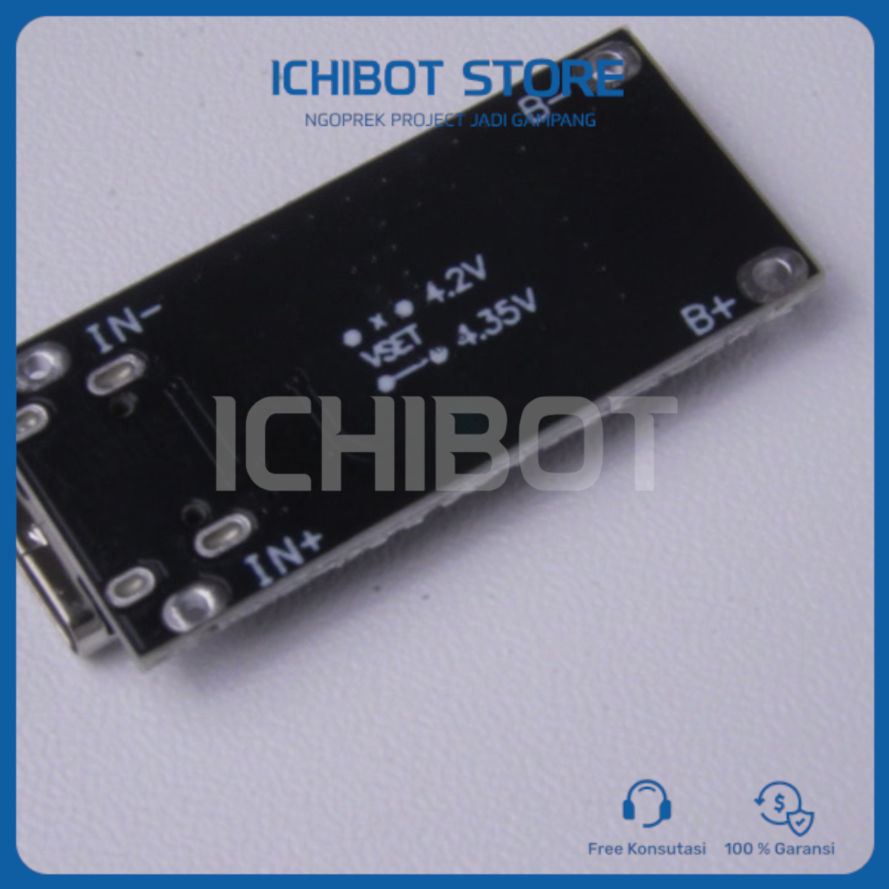 Modul Fast Charging Pengisian Cepat Baterai Li-ion IP2312 dengan Type-C 3.7V LiPo BMS 18650 TP4056 Quick Charger 3A USB-C - 4.2V - Image 3