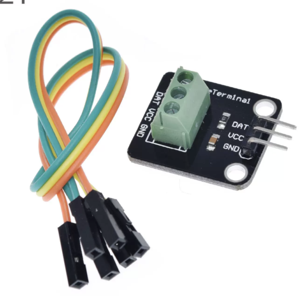 DS18B20 Adapter Sensor Suhu Waterproof Temperature Sensor Module Arduino ESP32 ESP8266