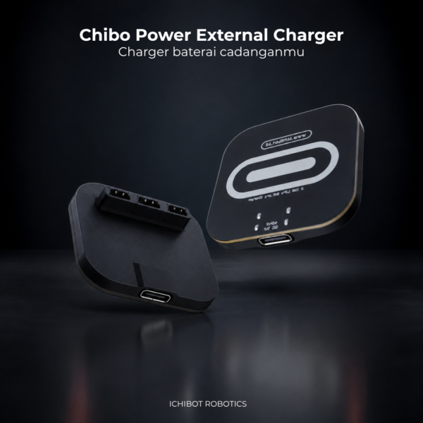 Charger 3s Chibo Power External Type C Lipo Ichibot untuk Robot line Follower Ultimate 5 Max